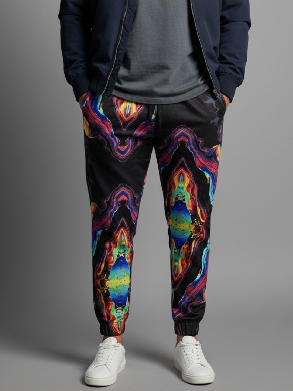 DRILL CLOTHING CO FRESH PRINCE OF BEL-AIR MULTI COLOR JOGGERS UNISEX #16
